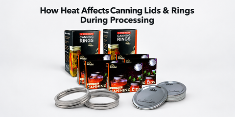 How Heat Affects Canning Lids & Rings During Processing