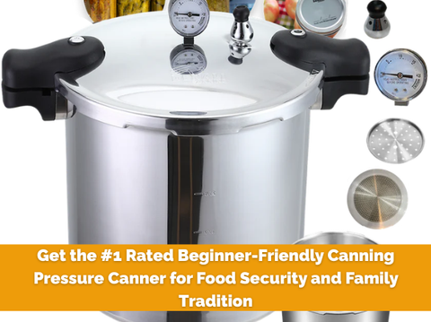 Get the #1 Rated Beginner-Friendly Canning Pressure Canner for Food Security and Family Tradition