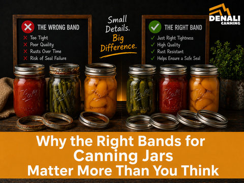 Why the Right Bands for Canning Jars Matter More Than You Think