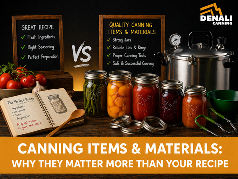 Canning Items and Materials: Why They Matter More Than Your Recipe