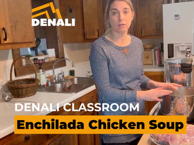 Enchilada Chicken Soup Canning Tutorial with The Tanker