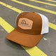 Rugged Ranch Trucker Hat, Canyon Ridge (Brown/White)