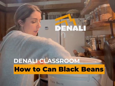 DIY Canning: How to Preserve Black Beans at Home with The Tanker