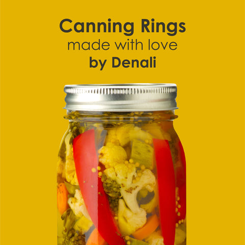 Denali Canning rings are made with love and high-quality material